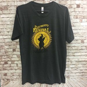 Ganesha Zen Elephant Playing Violin T-shirt Sz  LG